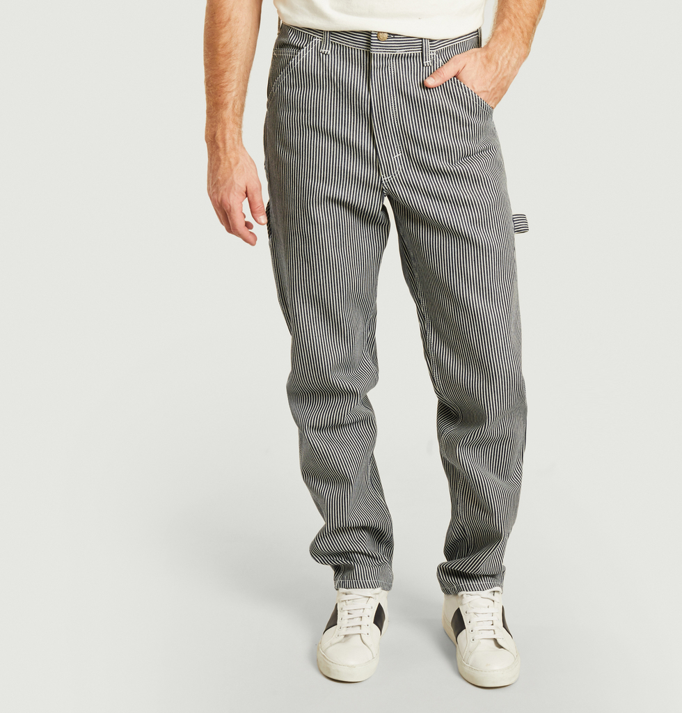 Stan ray hickory on sale stripe carpenter pants